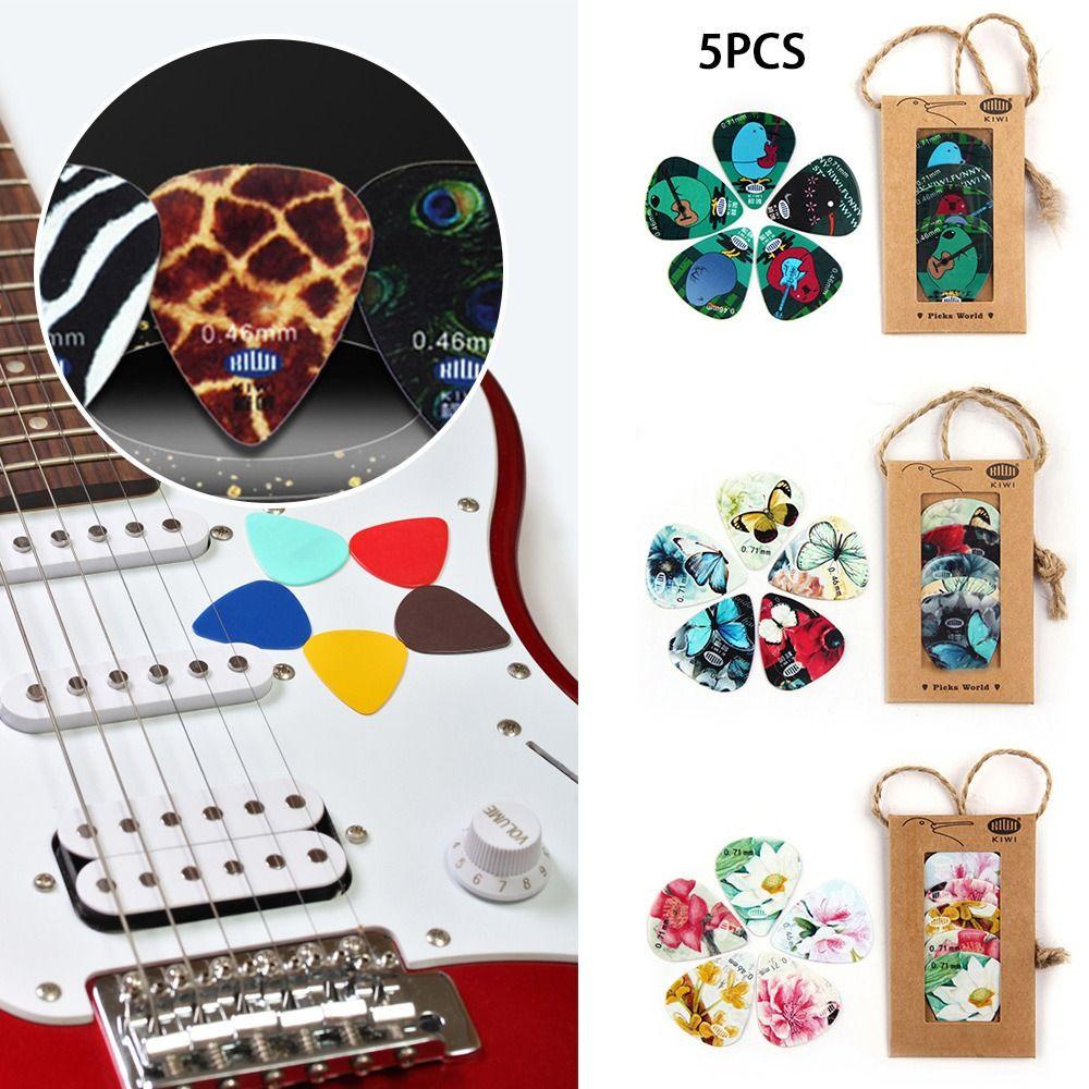 Miếng Gảy Đàn Guitar Điện SUSANS 7 Kiểu Trong Một Túi Chống Biến Dạng Cổ Điển