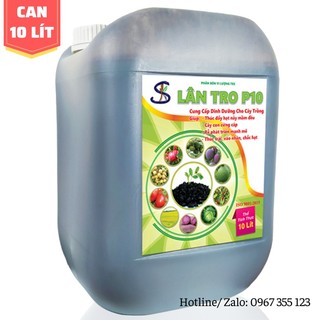 Lân tro hữu cơ kích rễ tạo mầm cây lớn nhanh - can 10 lít