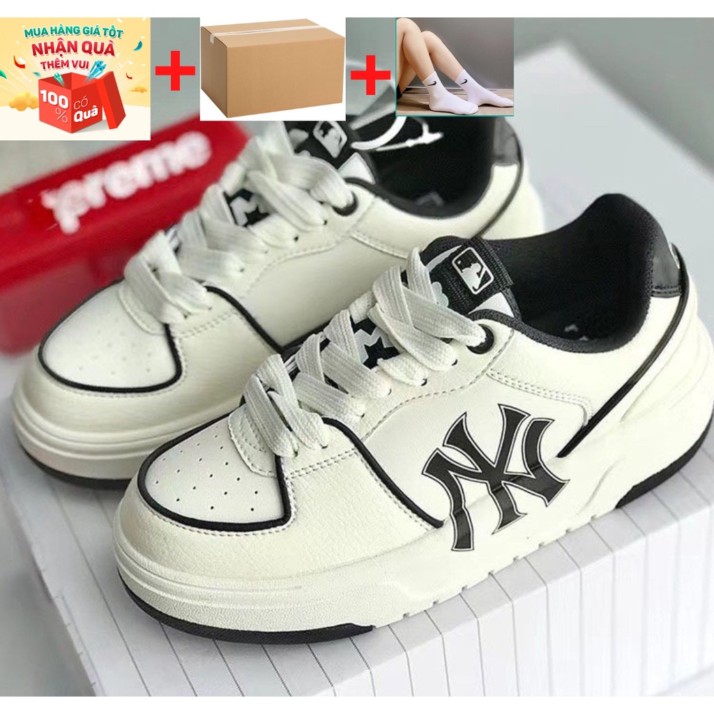 Giày MLB Chunky Liner Bản New Class siêu xịn, Giày Thể Thao Nam Nữ MLB NY Đủ 3 Màu Đế Tăng Chiều Cao 5cm