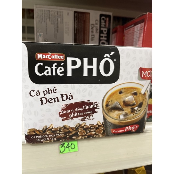 Cà phê Phố Sữa Đá hộp 10 gói x 24g