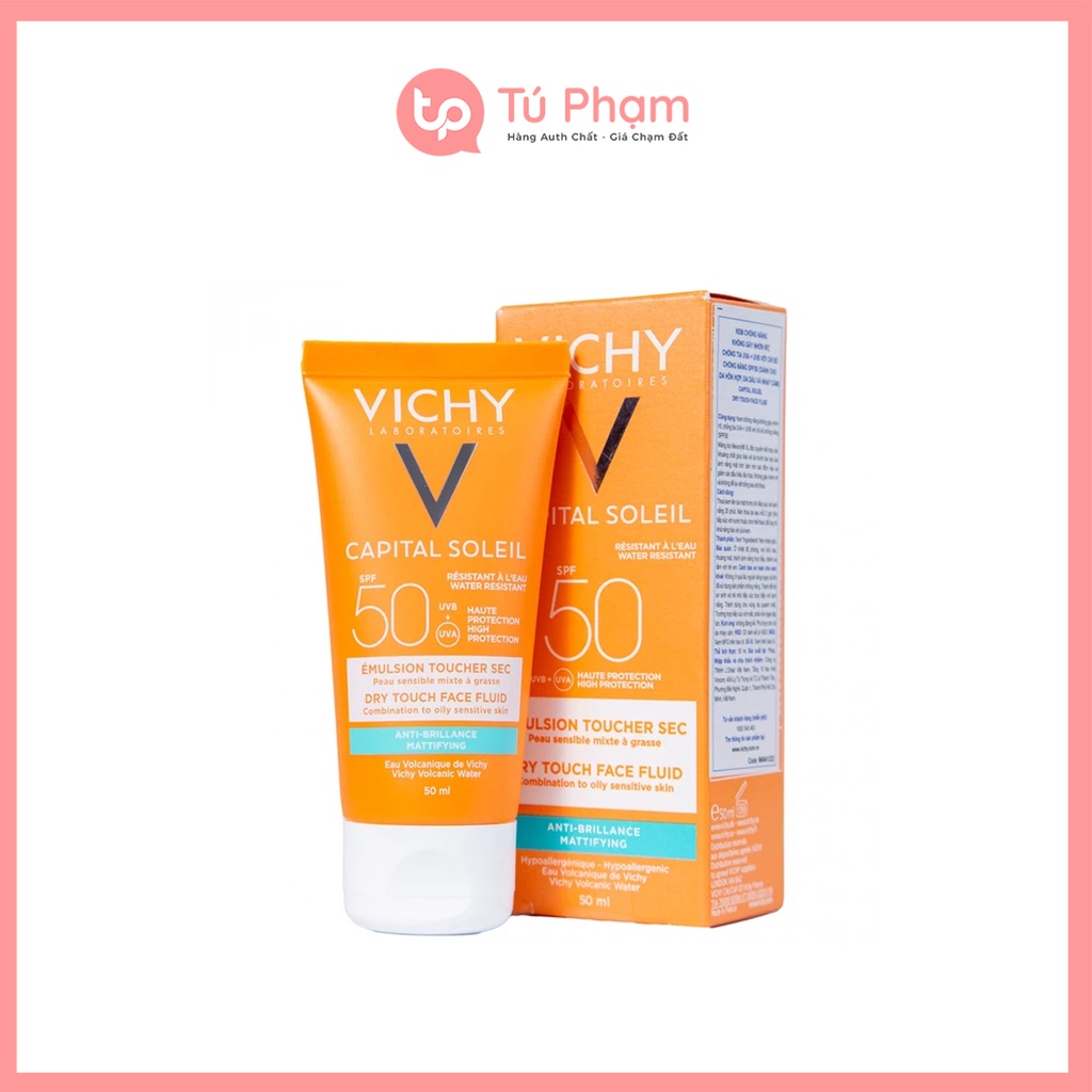 Kem Chống Nắng Vichy SPF 50 Ideal Soleil 50ml