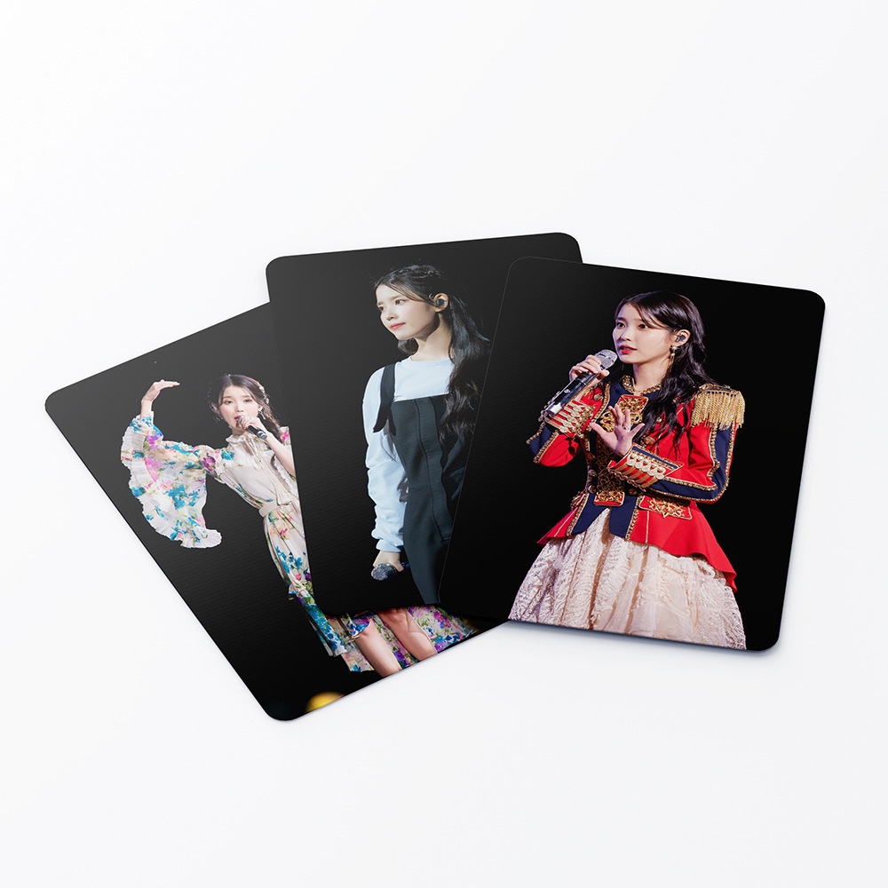 Thẻ lomo 55 ảnh/ hộp Kpop IU The Golden Hour Photocard 2022 SEASON'S GREETINGS