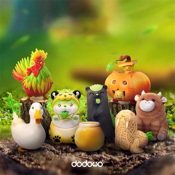 ★Hgtoys★ Hộp Đồ Chơi Rau Củ Quả DODOWO 2 Series Thời Trang