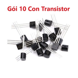 Gói 10 Con Transistor Chân Cắm TO-92 Các Mã: A1015, C1815, 2N3904, 2N3906, C945, C828, A1013, C2383, 2N2222, 2N5401,Tran
