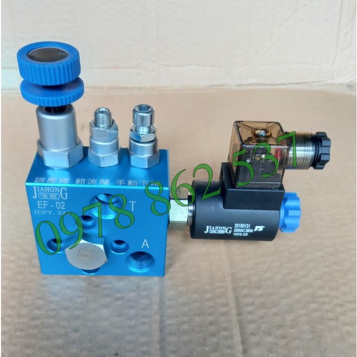 Van thuỷ lực bàn nâng EF-02