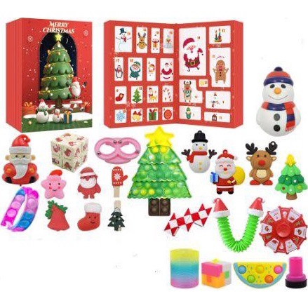 Set đồ chơi Noel nhìu món