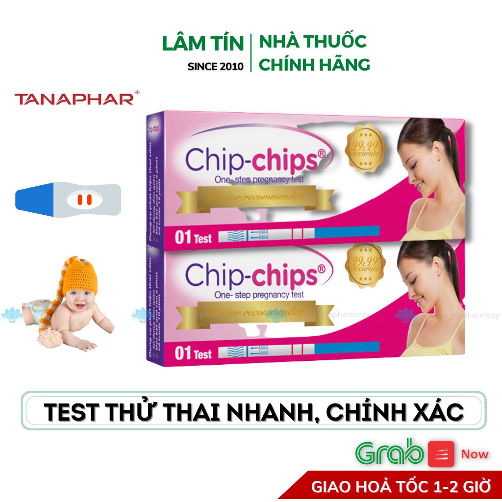 QUE THỬ THAI CHIP CHIPS - Nhanh Chóng Chính Xác 99% - Che Tên Sản Phẩm