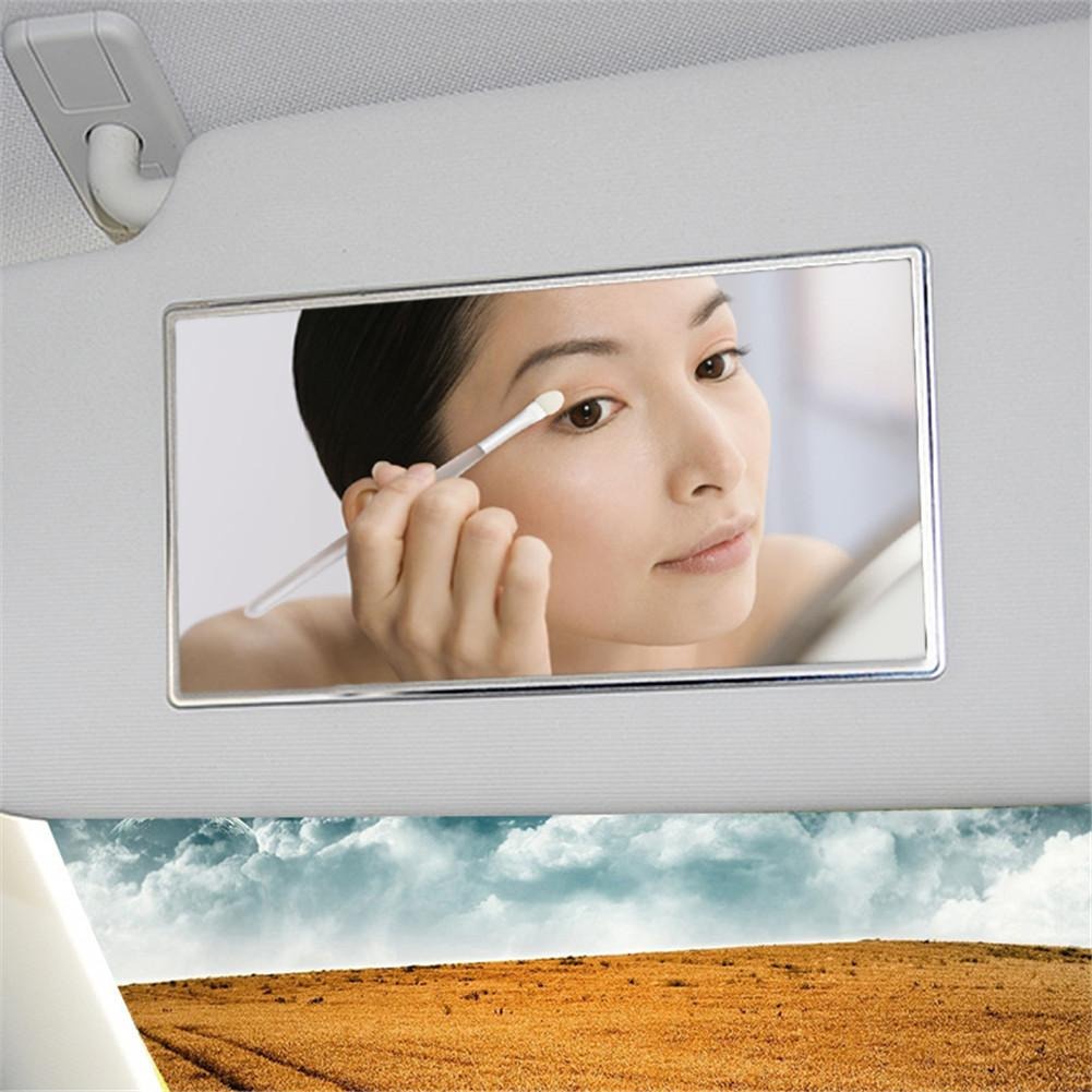 Gương Trang Điểm Chất Liệu Thép Không Gỉ Gắn Xe Hơi Bền Bỉ Tiện Dụng