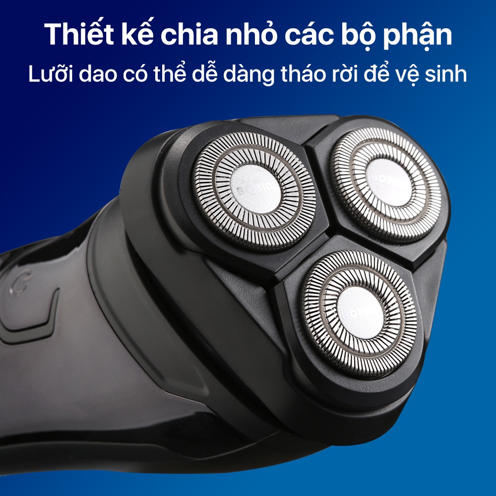Máy cạo râu Enchen Bomidi M3 5W đầu dao cạo nổi 3D siêu bền
