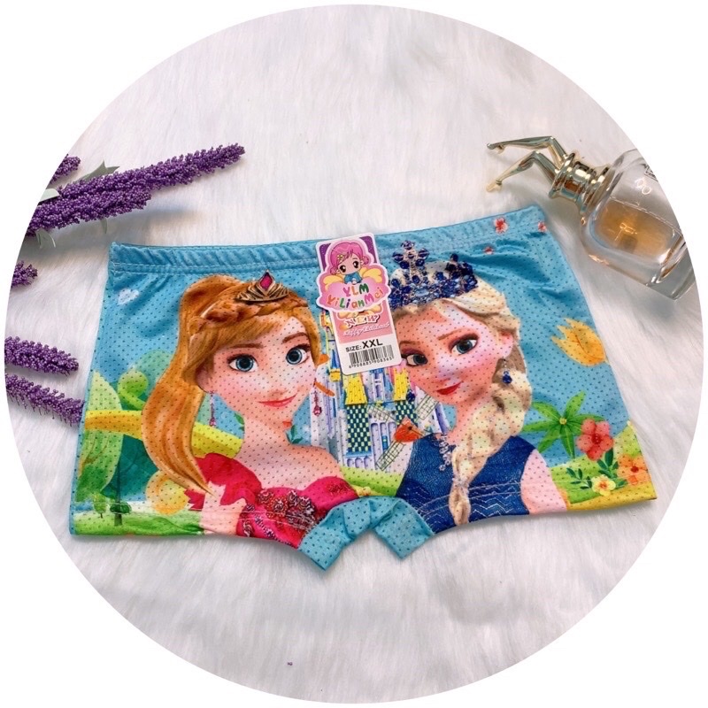 Quần chíp đùi cho bé gái, thun lạnh thông hơi, co giãn đàn hồi tốt TE1