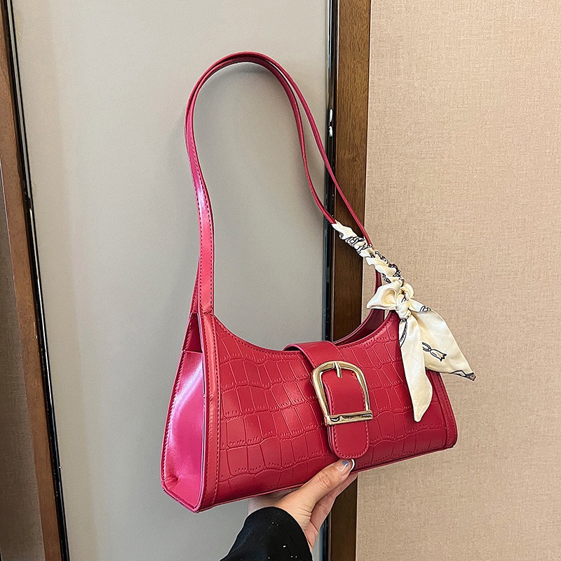 Túi Đeo Vai Họa Tiết Vân Đá Đơn Giản Phong Cách retro Cho Nữ