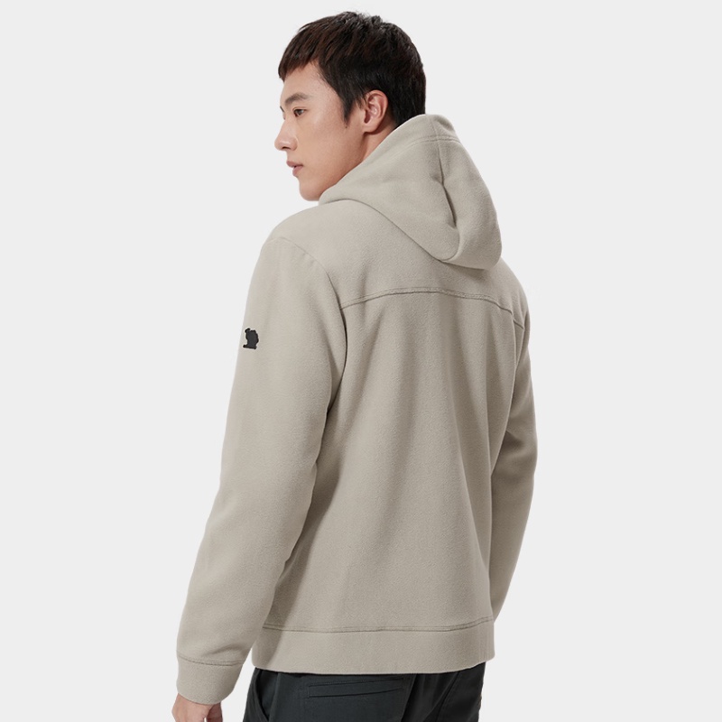 Áo khoác hoodie CAMEL lót lông cừu dày dặn thời trang cho nam và nữ