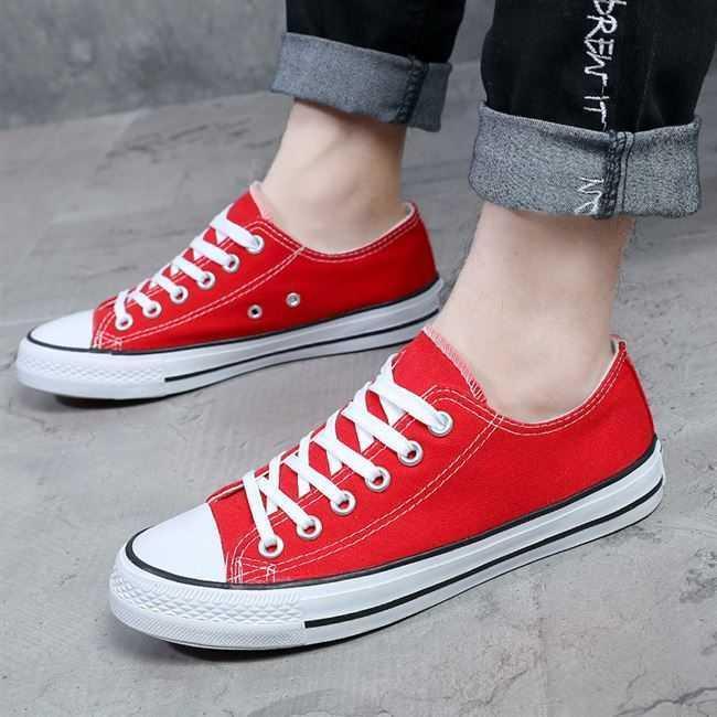 Giày Bốt Vải Canvas Màu Đen Thoáng Khí Thời Trang Công Sở Cho Nam