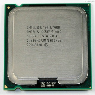 Cpu cho máy tính E7500; E8400; E8500 phát hành Chính