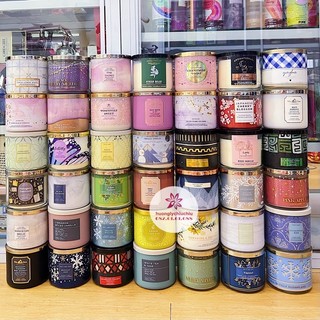 Nến thơm Bath and Body works 3 bấc 411g mẫu mới