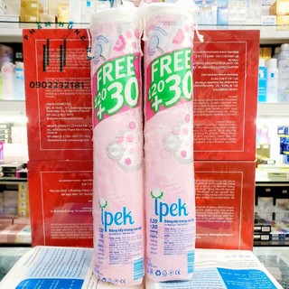 Bông tẩy trang Ipek, combo 2 gói, 150 miếng/gói