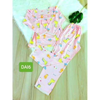 Bô lanh lụa thái tay dài size 45-75kg