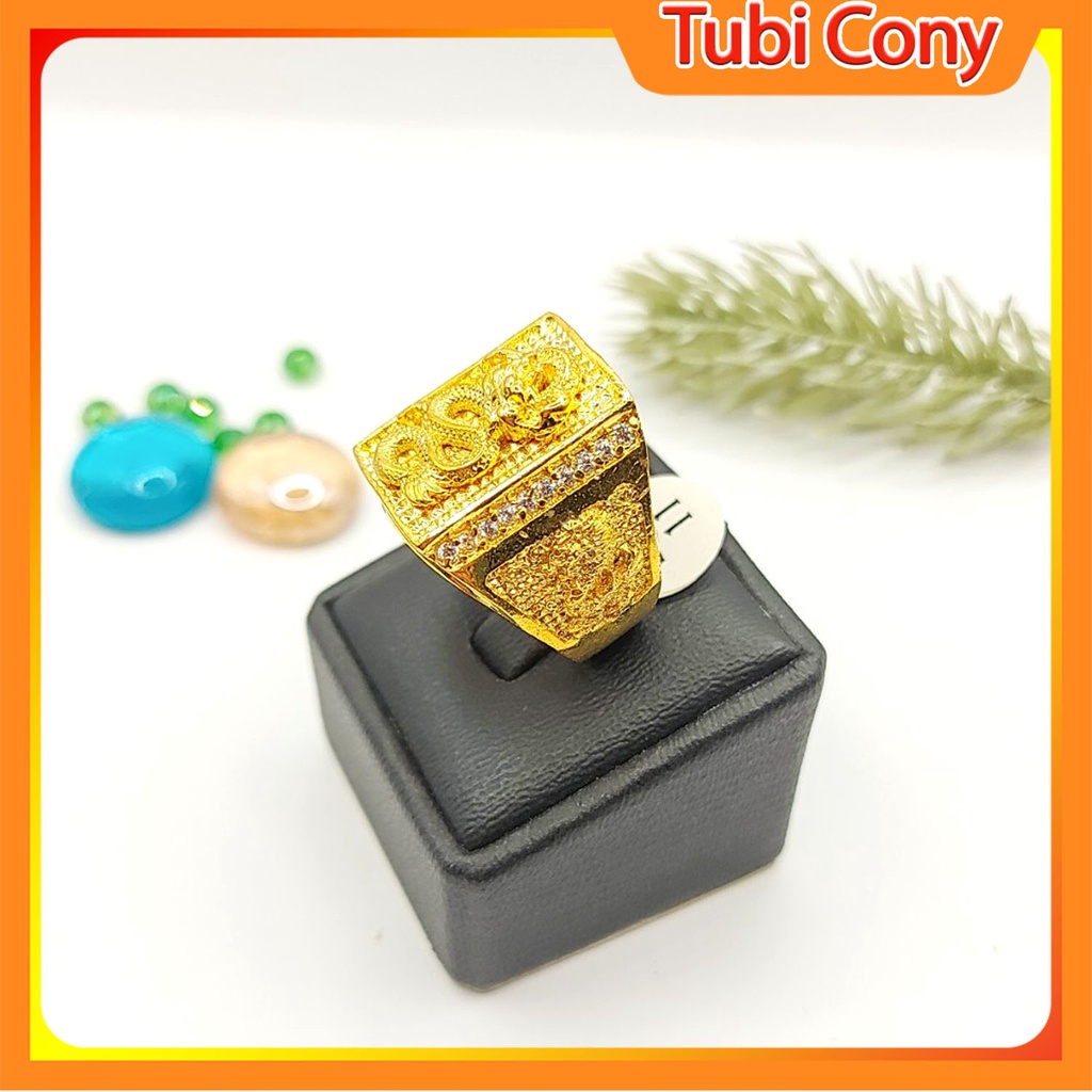 Nhẫn Nam Chạm Rồng Xoắn Chạm Xoán - Bền Màu