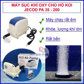 Máy sủi khí oxy cho hồ cá Koi Jecod PA 35-250 (máy chạy rất êm, khỏe, tiết kiệm điện)