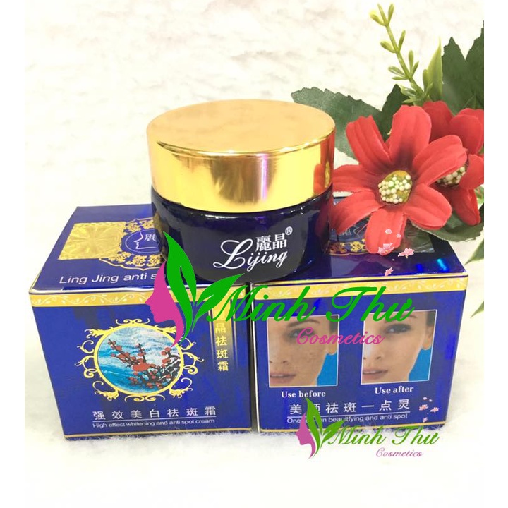 Kem dưỡng da Lijing hoa anh đào làm mờ nám , tàn nhang và đốm nâu