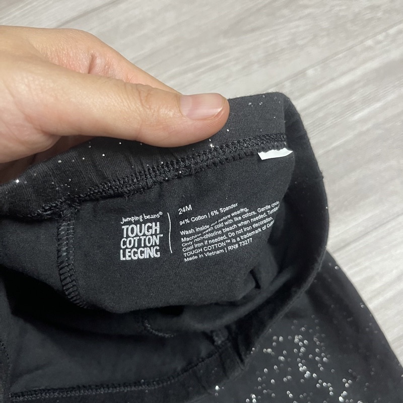 XD- Quần legging kim tuyến size 12m-5y