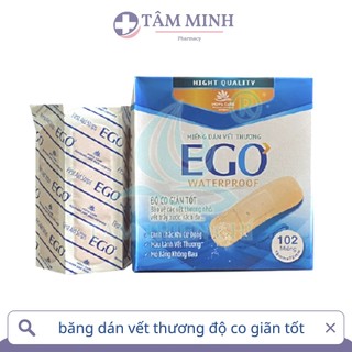 Băng gâu băng dán cá nhân ego dán vết thương hở, kháng khuẩn