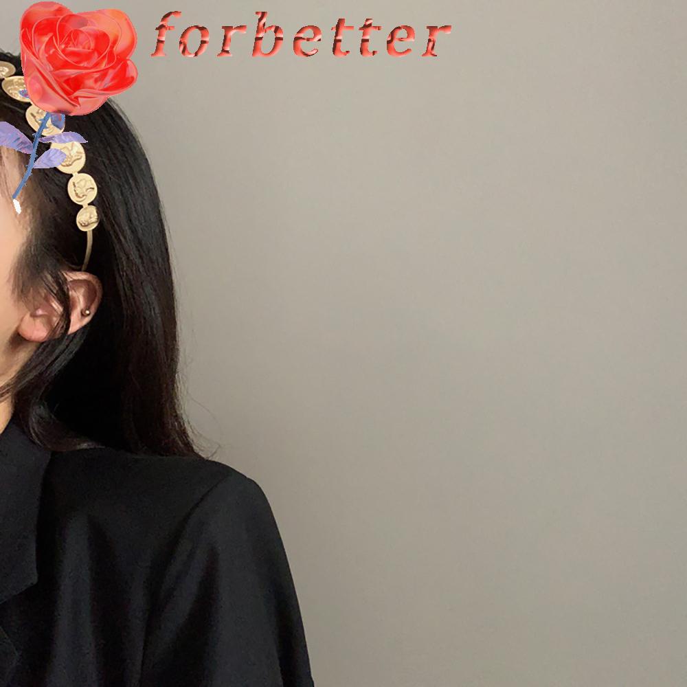 Băng Đô Đính Đá Phong Cách Hàn Quốc Đơn Giản Cho Nữ