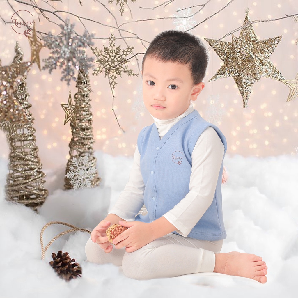 Áo ghile 69k/áo chất liệu sợi tre cotton nhà Luxry cho bé trai bé gái từ 6 tháng đến 5 tuổi
