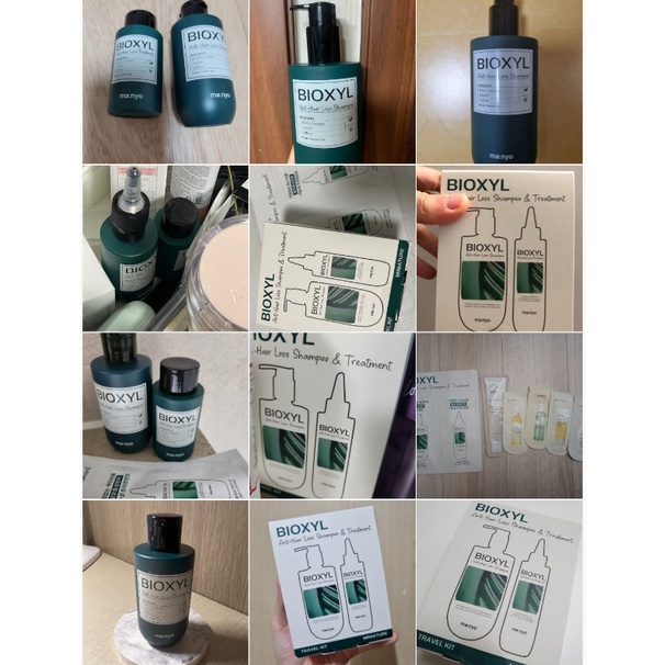 Set mini chăm sóc giảm rụng tóc MANYO BIOXYL ANTI HAIRLOSS
