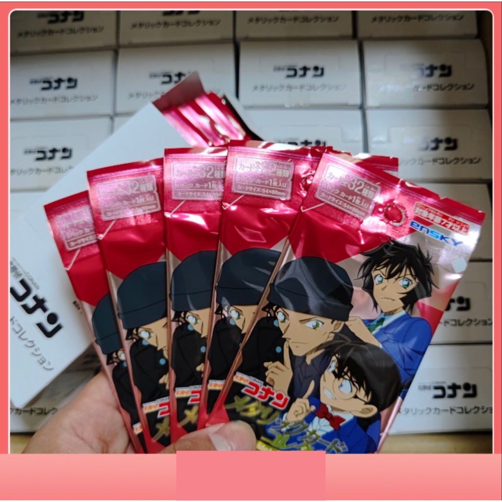 Hộp thẻ Conan Pack thám tử lừng danh conan nguyên box ( 20 Pack )