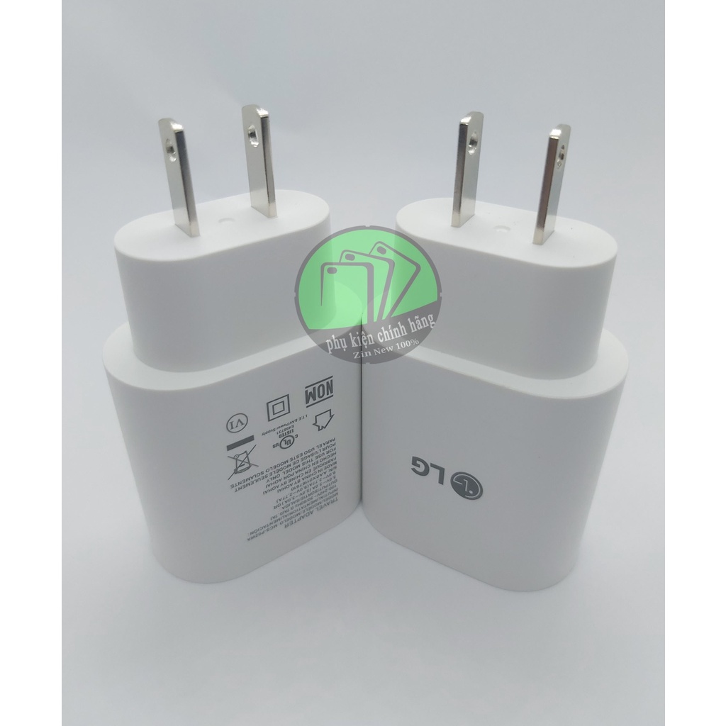 Bộ sạc nhanh LG 25W CHÍNH HÃNG dành cho LG V50 , V60 , V70 - Cam kết ZIN XỊN