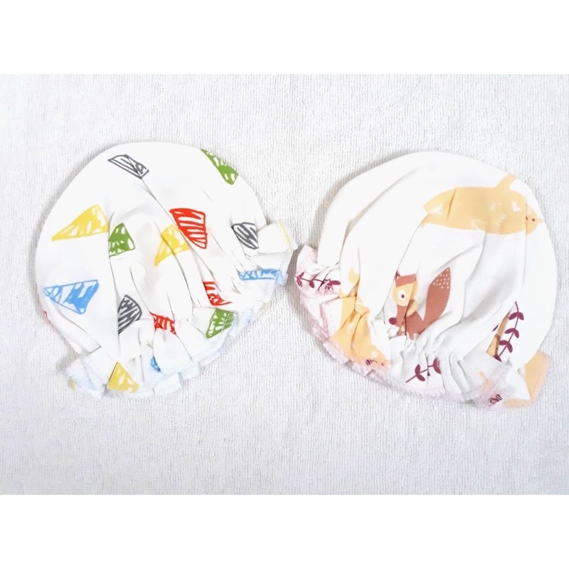 Nón bèo cho bé 3-6kg màu ngẫu nhiên