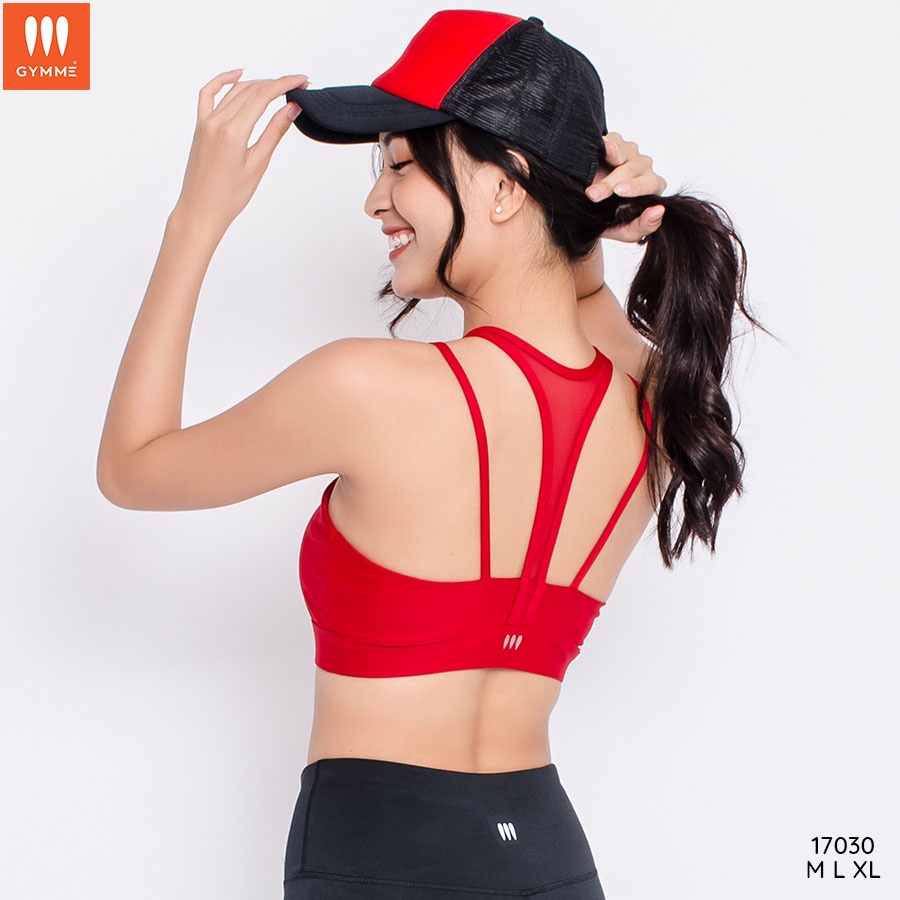 Áo sport bra tập gym yoga nữ GYMME phối lưới - 17030