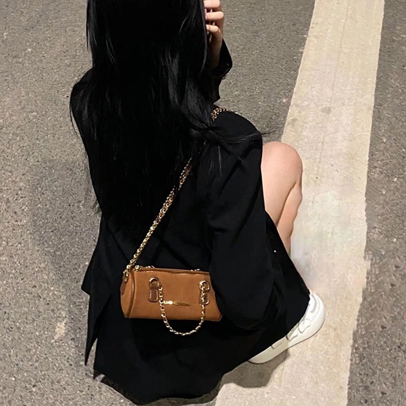 IELGY Túi Đeo Chéo Dây Xích Thời Trang Dành Cho Nữ