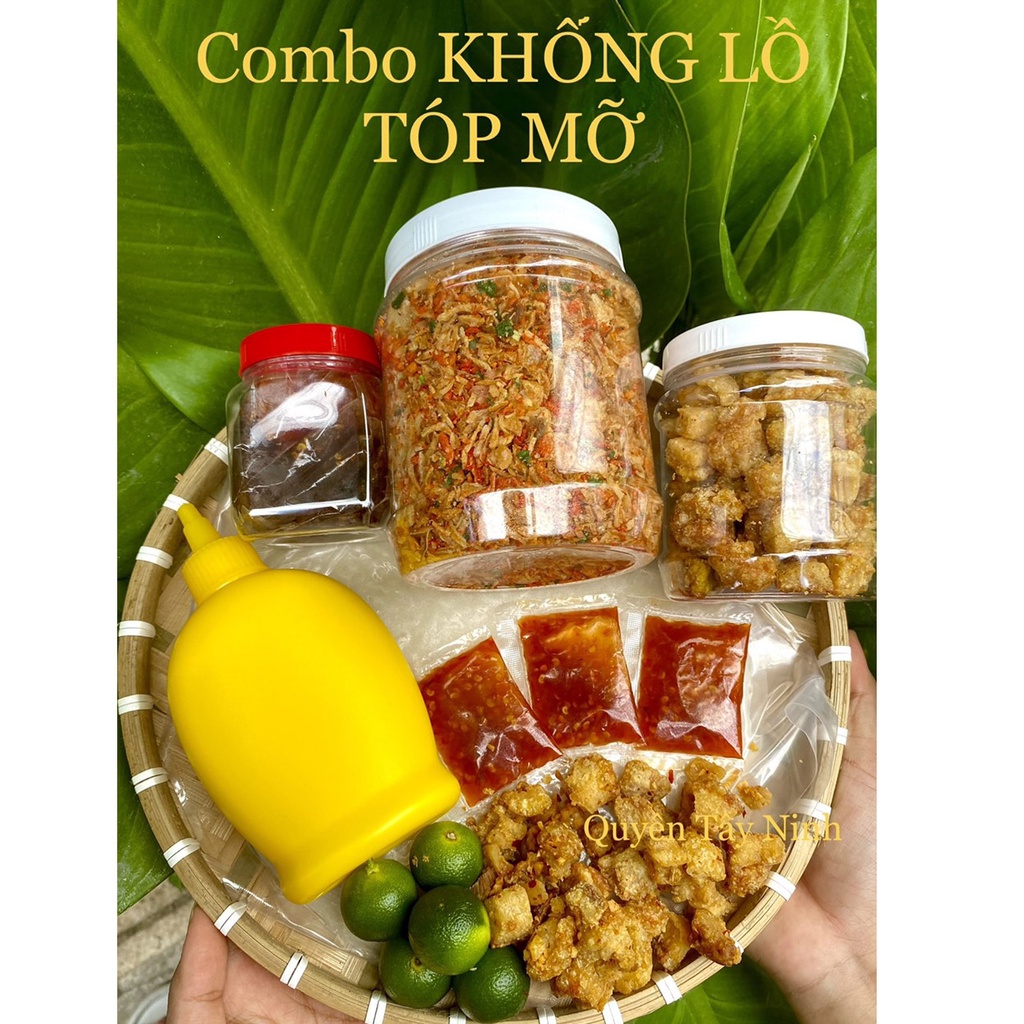 Bánh Tròn Phơi Sương DẺO MỎNG ĐẶC BIỆT+ Hủ MUỐI TÉP HÀNH phi