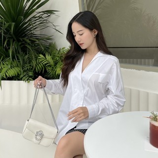 Margot Blouse / Áo sơ mi dáng cổ đứng