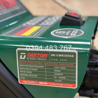 Máy Rửa Xe 3000W Dekton DK-CWR3000A