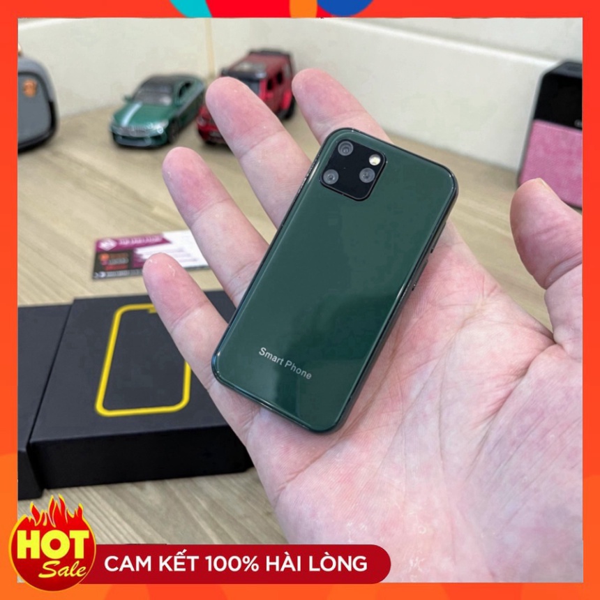 Super sale Điện thoại mini siêu nhỏ Soyes XS11 Siêu Khuyến mãi FullBox - Android 6.0 hỗ trợ 2 SIM ... 95-99% GIÁ SIÊU R