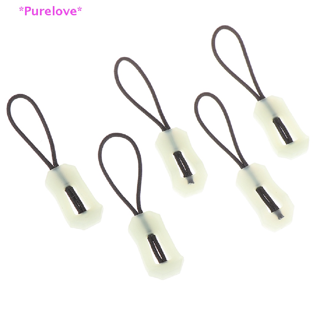 Set 5 Phụ Kiện Dây Kéo Phát Sáng Trong Đêm Dành Cho Áo Khoác Mới