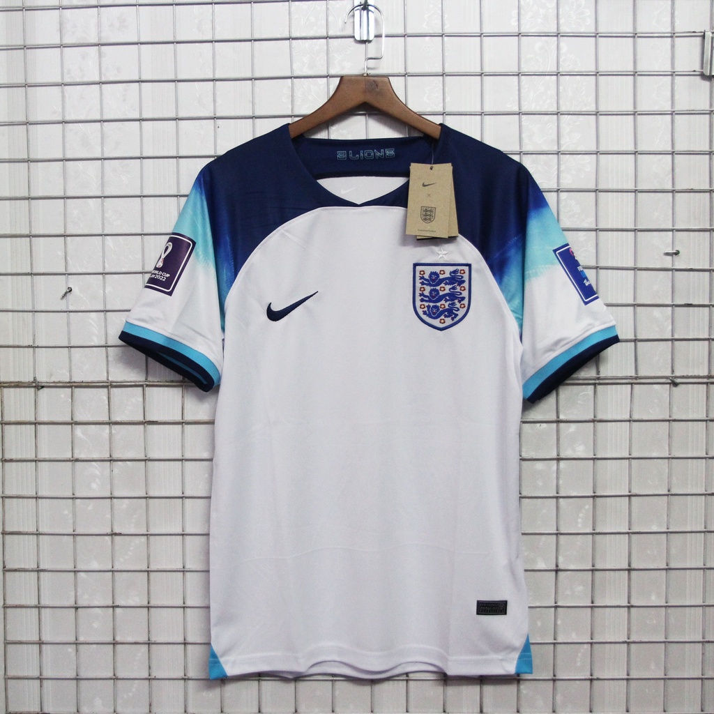 Bộ quần áo bóng đá Đt Anh mùa WC 22/23 - Bản Fan cao cấp - Trắng sân nhà