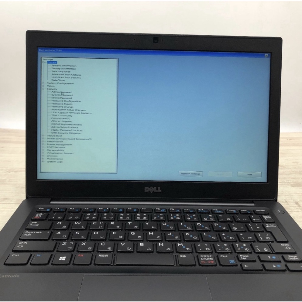 Laptop Dell Latitude E7280 Cpu i5 6200u Ram 8gb SSD 256gb màn hình 12.5 inch
