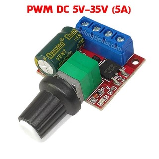 Bộ điều khiển tốc độ động cơ pwm dc 2a-5a bộ điều chỉnh tốc độ led dimmer