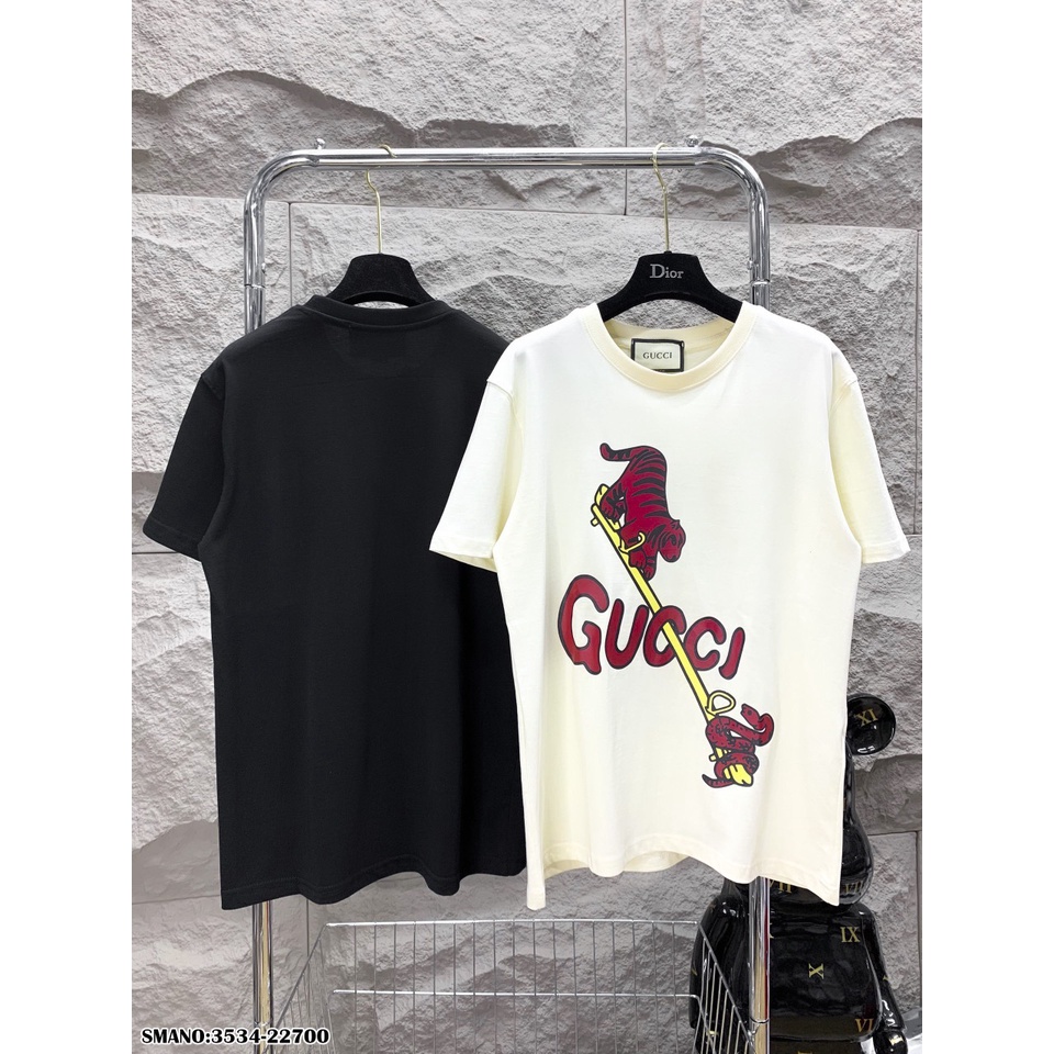 Áo Phông Nam In Hình Hổ,Rắn Cotton Lạnh - Áo Thun Nam GC Chữ Đỏ Cực Nét