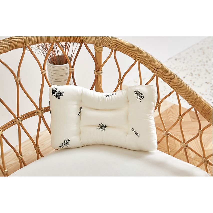 Gối bông Blin mềm mại cho bé từ sơ sinh đến 3 tuổi nhập khẩu Bonitabebe Hàn Quốc