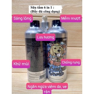 Sữa tắm KPet 6in1 siêu thơm mềm mượt 500ml