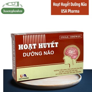 Hoạt Huyết Dưỡng Não giảm đau đầu, hoa mắt, chóng mặt - Hộp 100 viên [Hoạt Huyết Dưỡng Não]