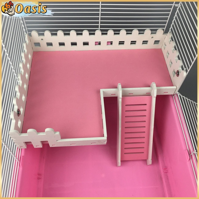 Hàng Rào Kèm Thang Leo Đồ Chơi Cho Chuột Hamster