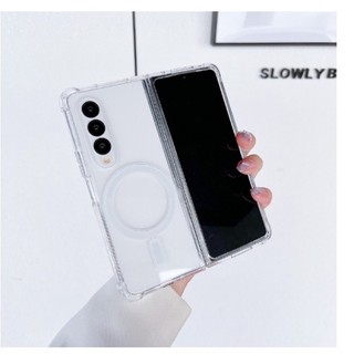 Ốp lưng Chống Sốc 4 góc cho Samsung Z Fold 3 , Z Fold 4 Hỗ trợ sạc magsafe không dây siêu đẹp