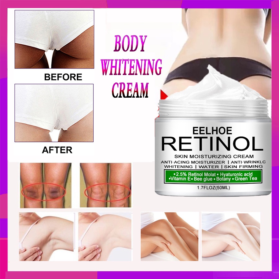 Kem Làm Trắng Da Toàn Thân / Vùng Kín / Đầu Gối / Vùng Da Dưới Cánh Tay