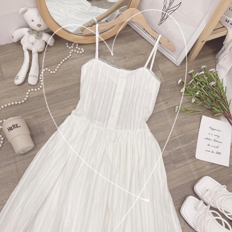 Váy trắng 2 giây